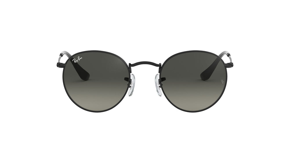 Lente RayBan Solar Oro  mica cristal color gris 0RB3447N